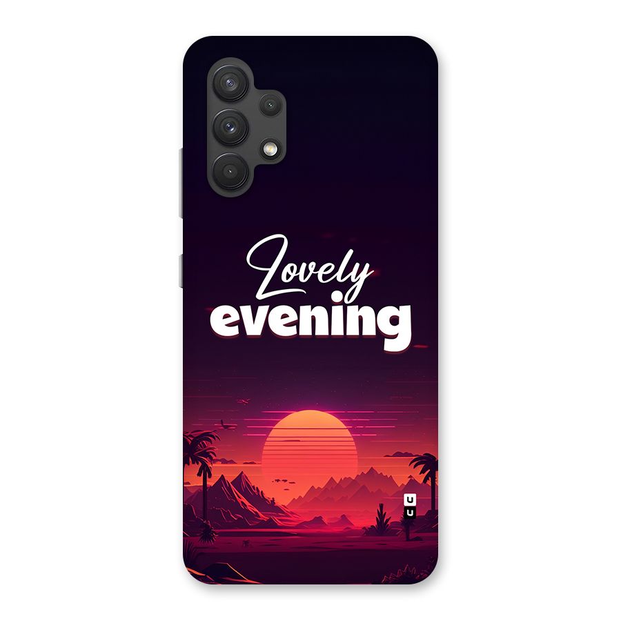 Lovely Evening Back Case for Galaxy A32