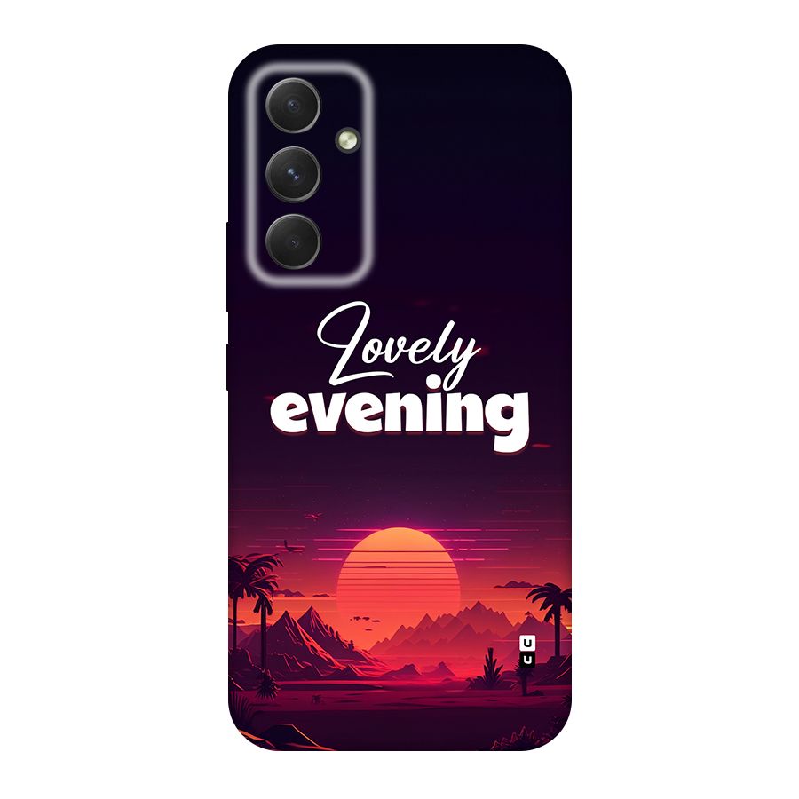 Lovely Evening Back Case for Galaxy A54