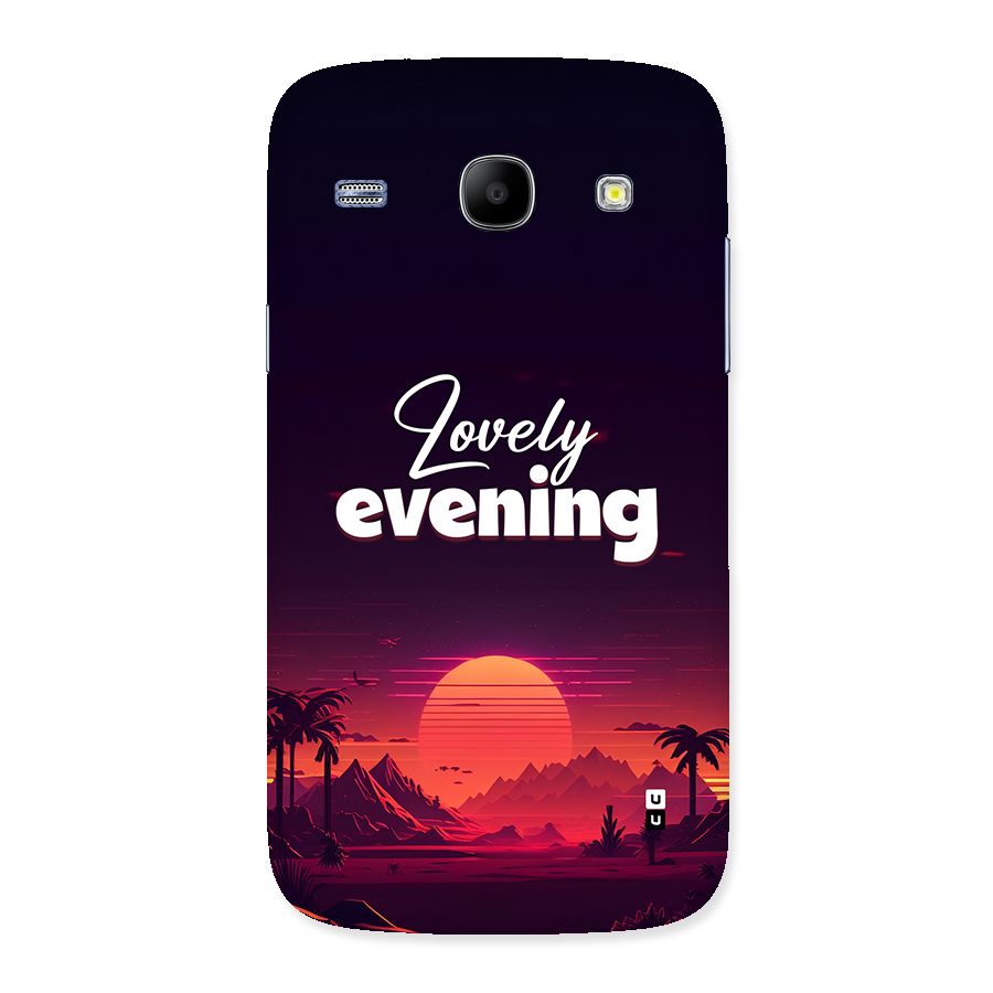 Lovely Evening Back Case for Galaxy Core