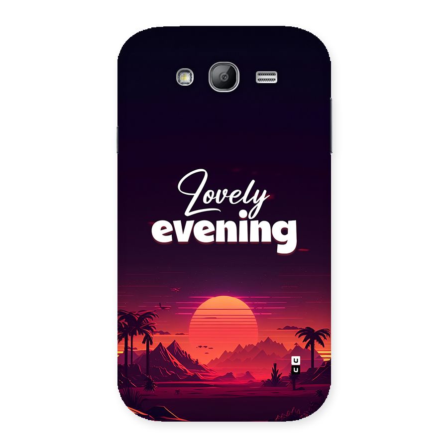 Lovely Evening Back Case for Galaxy Grand