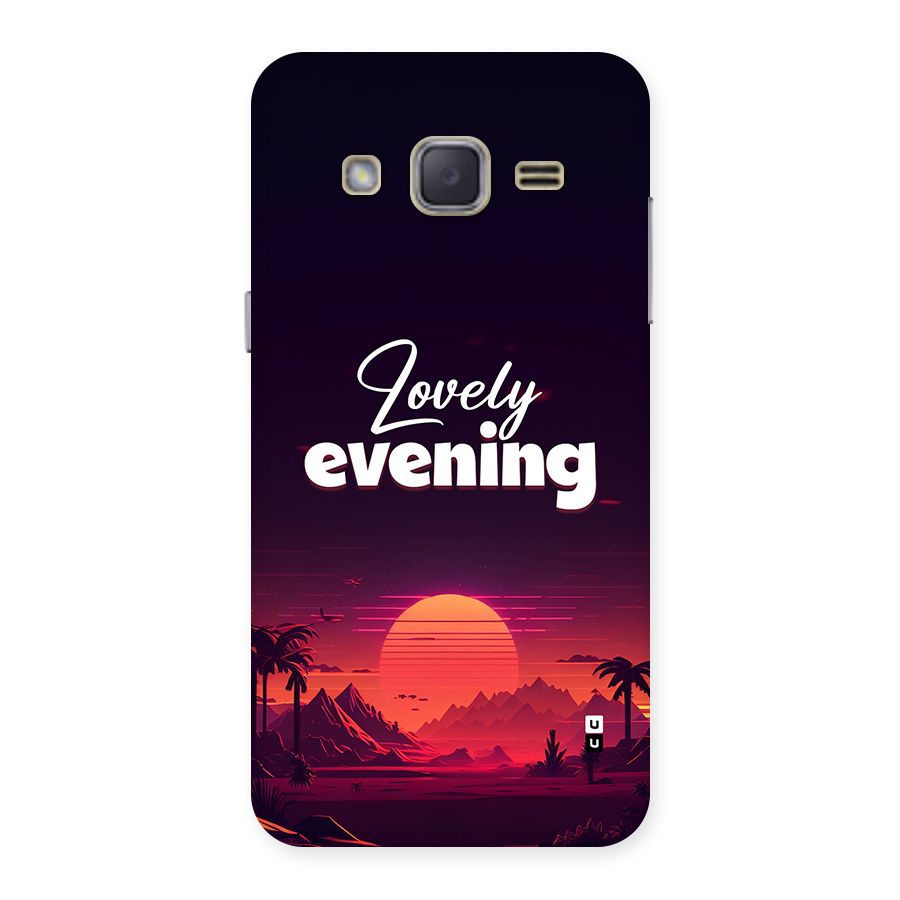 Lovely Evening Back Case for Galaxy J2
