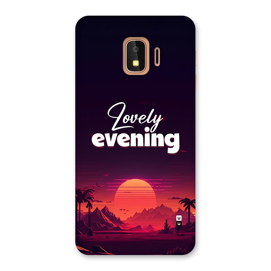 Lovely Evening Back Case for Galaxy J2 Core