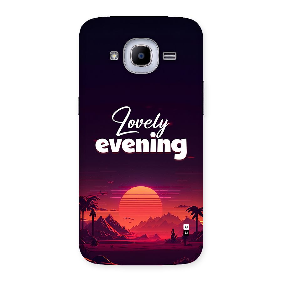 Lovely Evening Back Case for Galaxy J2 Pro