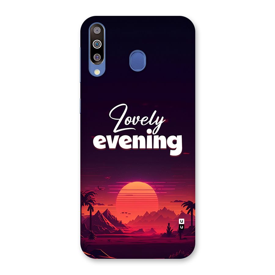 Lovely Evening Back Case for Galaxy M30