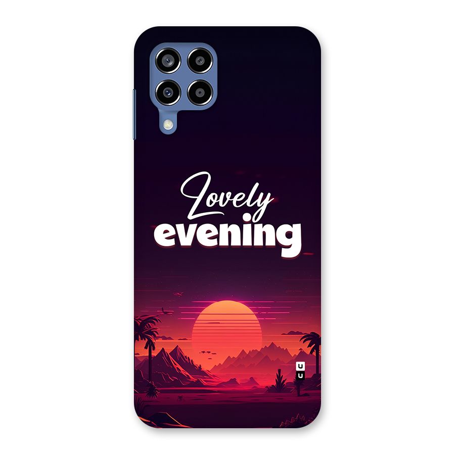 Lovely Evening Back Case for Galaxy M53 5G