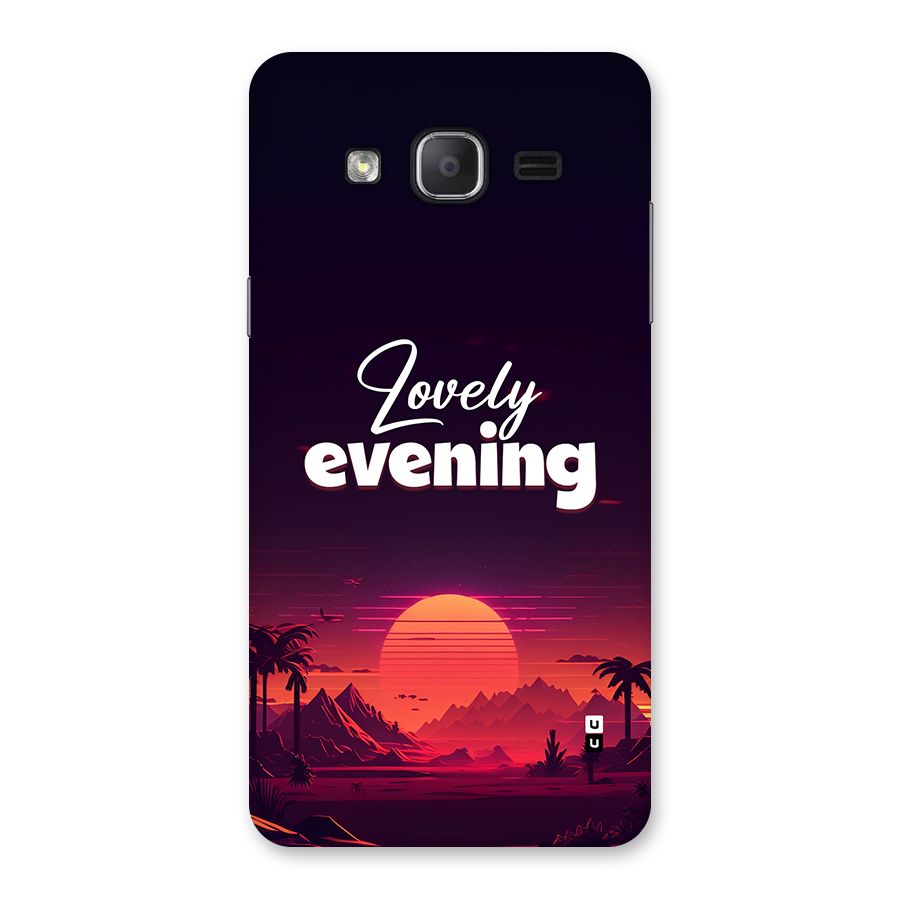 Lovely Evening Back Case for Galaxy On7 Pro
