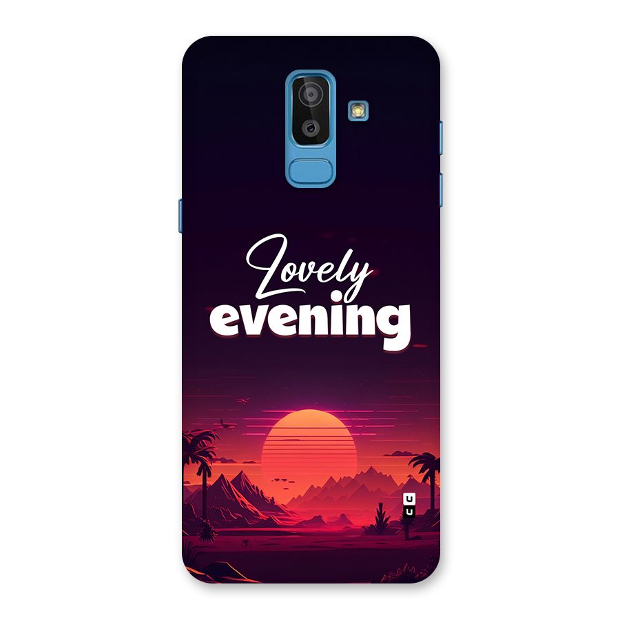 Lovely Evening Back Case for Galaxy On8 (2018)