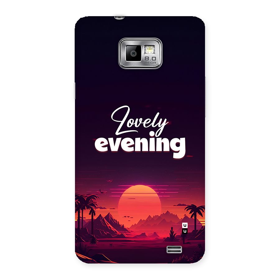 Lovely Evening Back Case for Galaxy S2