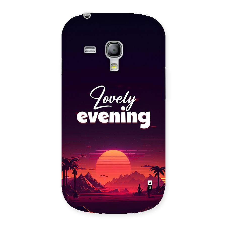 Lovely Evening Back Case for Galaxy S3 Mini