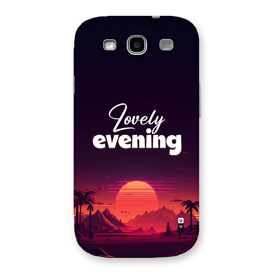 Lovely Evening Back Case for Galaxy S3 Neo