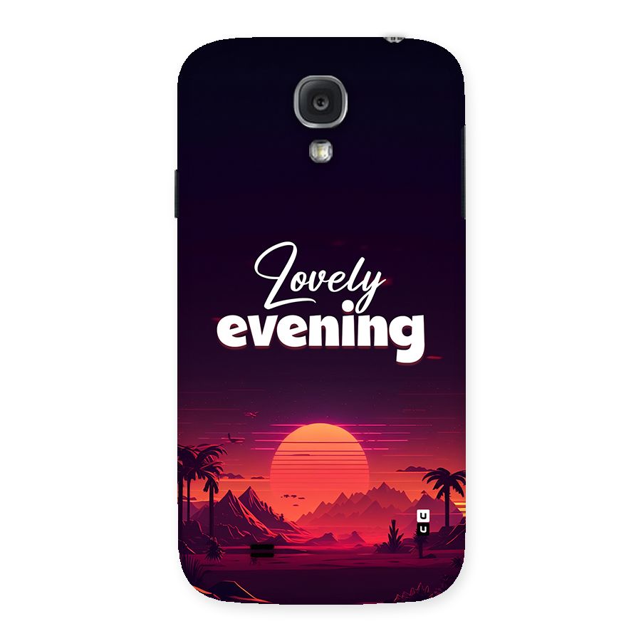 Lovely Evening Back Case for Galaxy S4