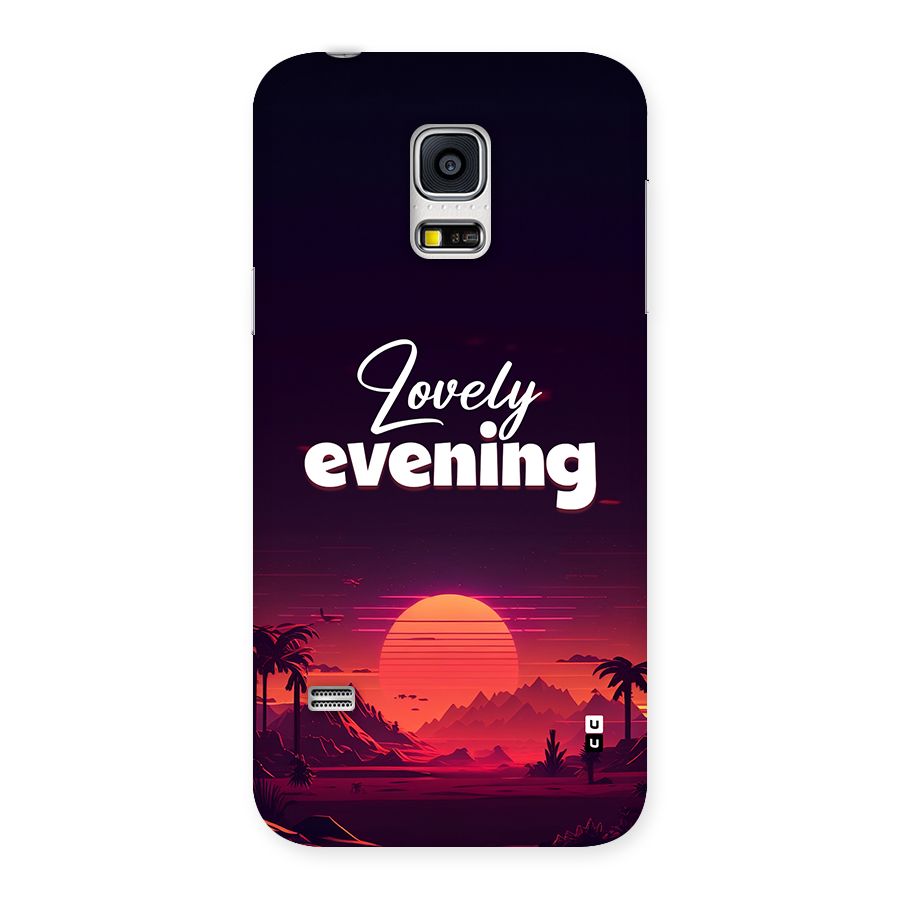 Lovely Evening Back Case for Galaxy S5 Mini