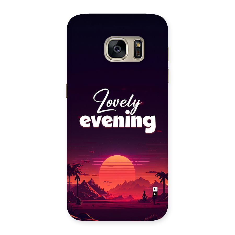 Lovely Evening Back Case for Galaxy S7