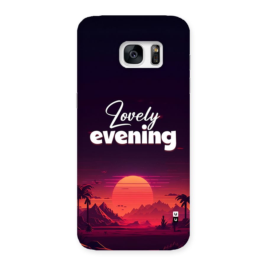 Lovely Evening Back Case for Galaxy S7 Edge
