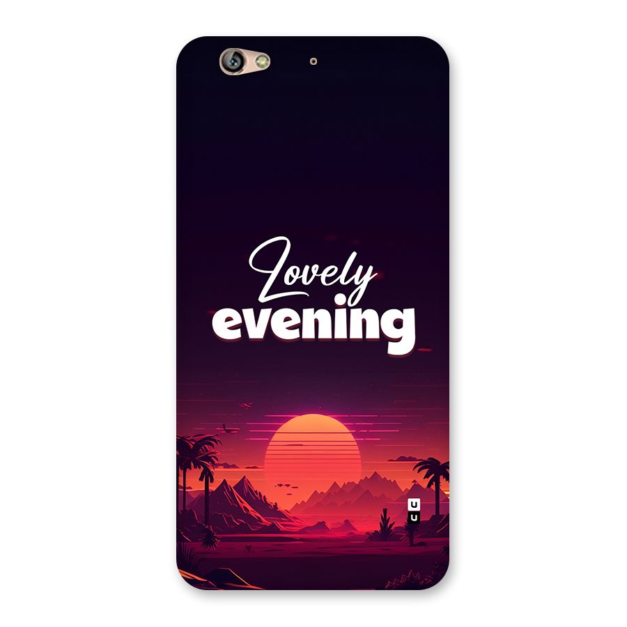 Lovely Evening Back Case for Gionee S6