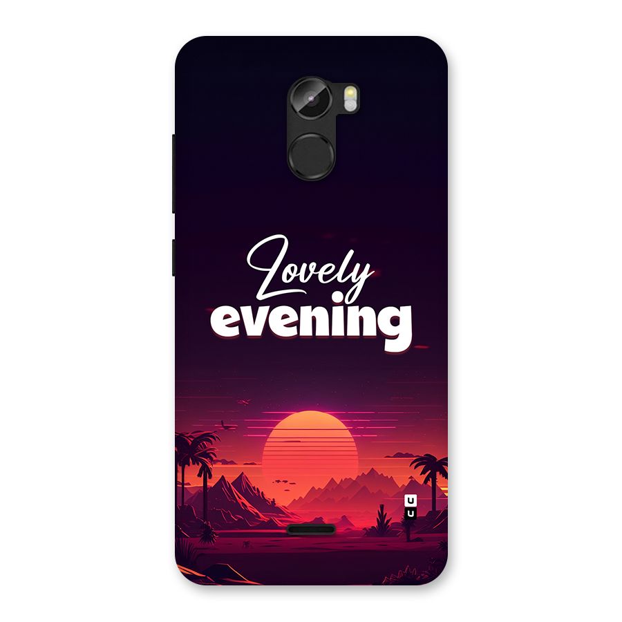 Lovely Evening Back Case for Gionee X1