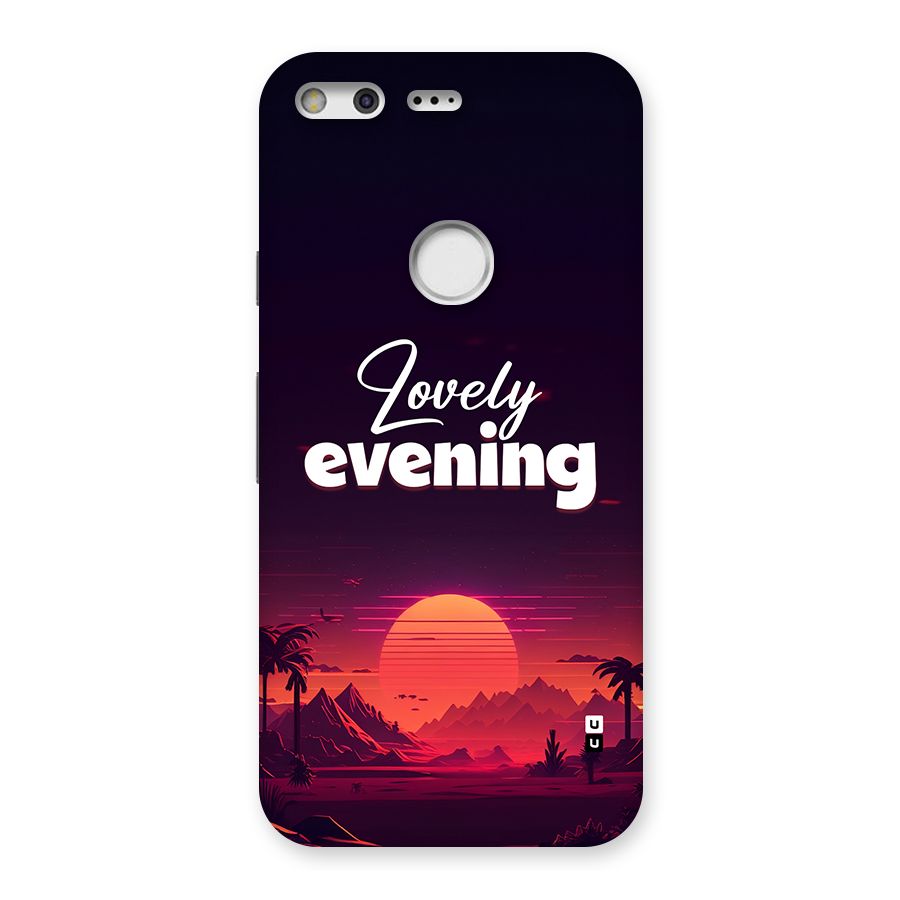 Lovely Evening Back Case for Google Pixel