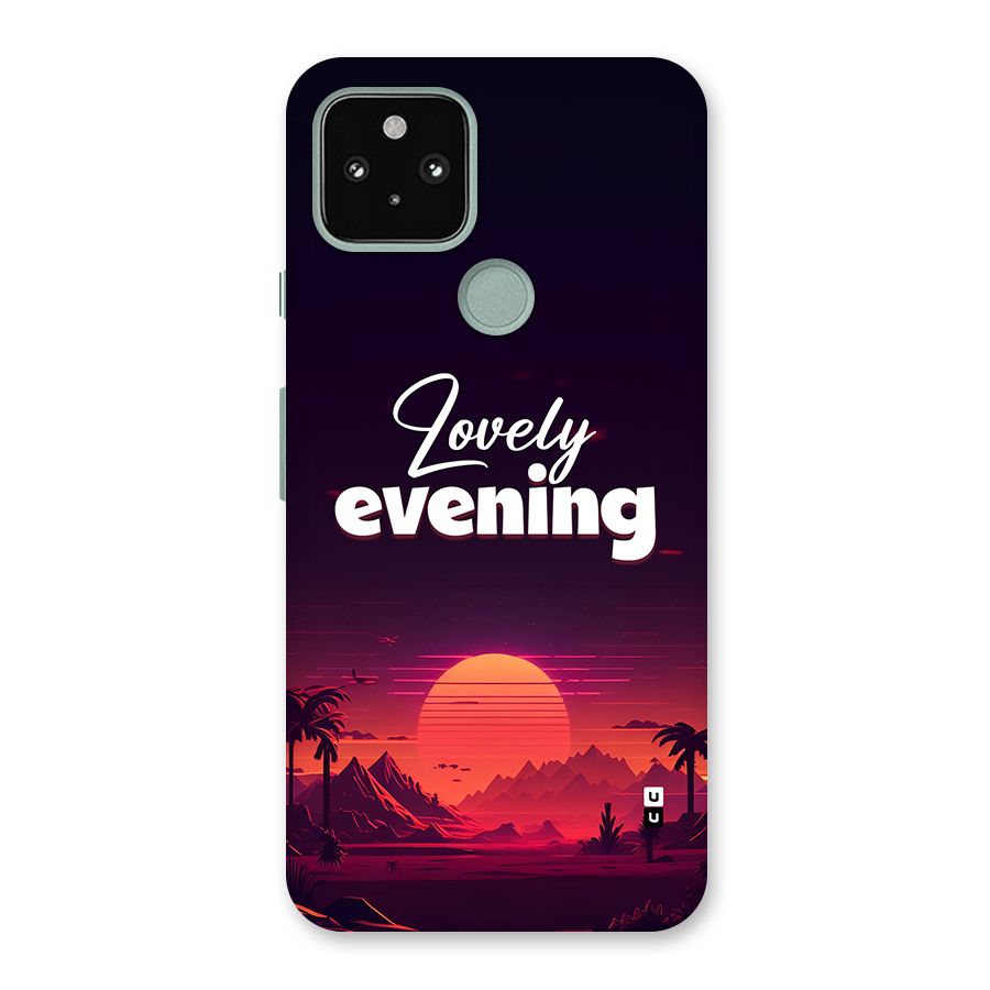 Lovely Evening Back Case for Google Pixel 5