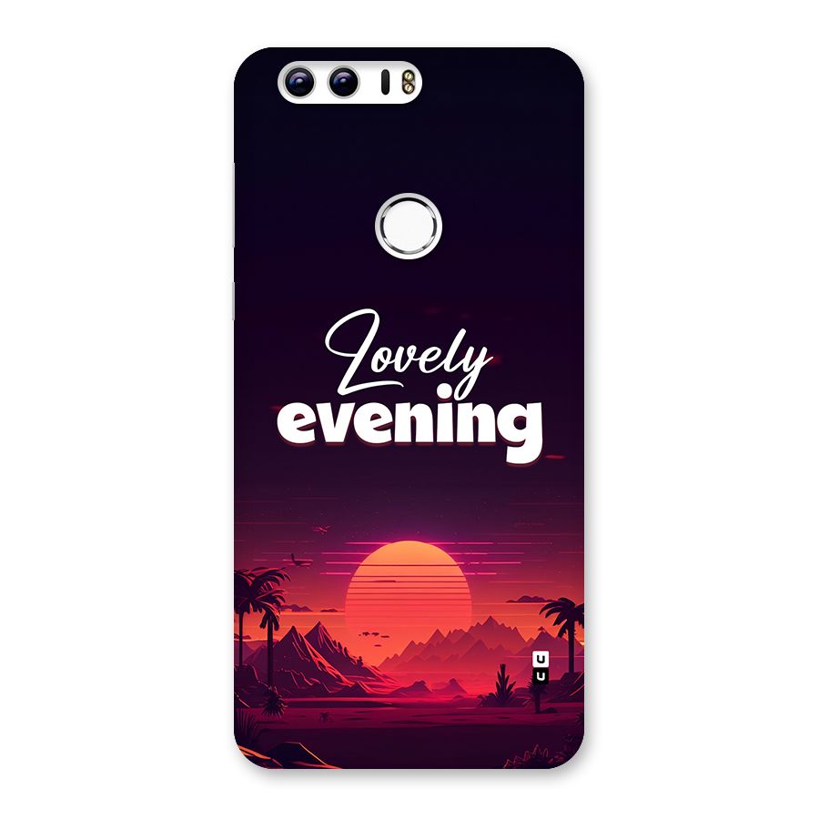 Lovely Evening Back Case for Honor 8