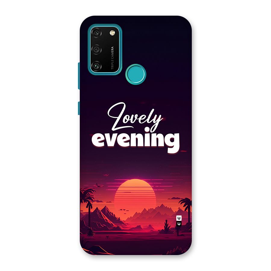 Lovely Evening Back Case for Honor 9A