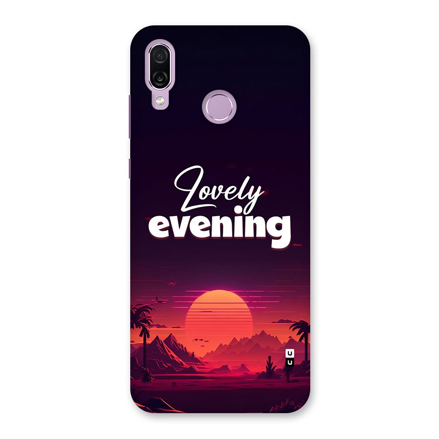 Lovely Evening Back Case for Honor Play