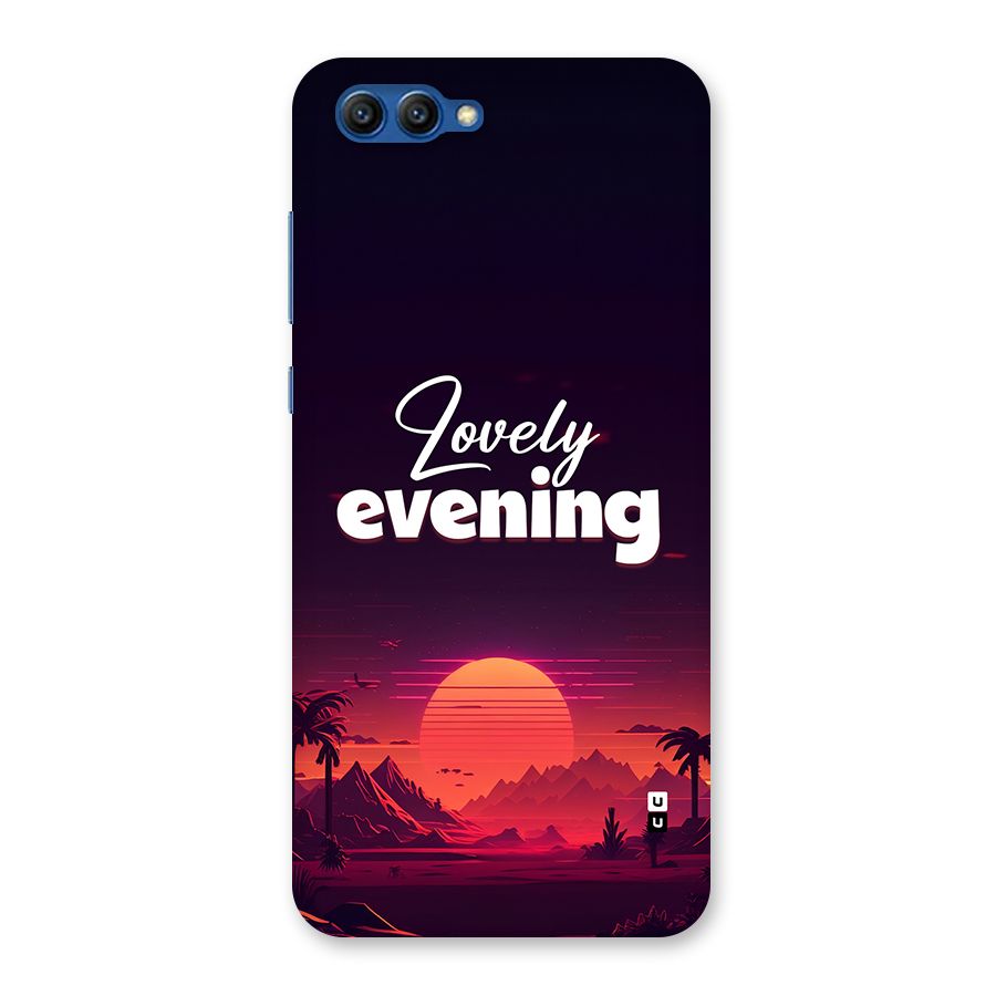 Lovely Evening Back Case for Honor View 10