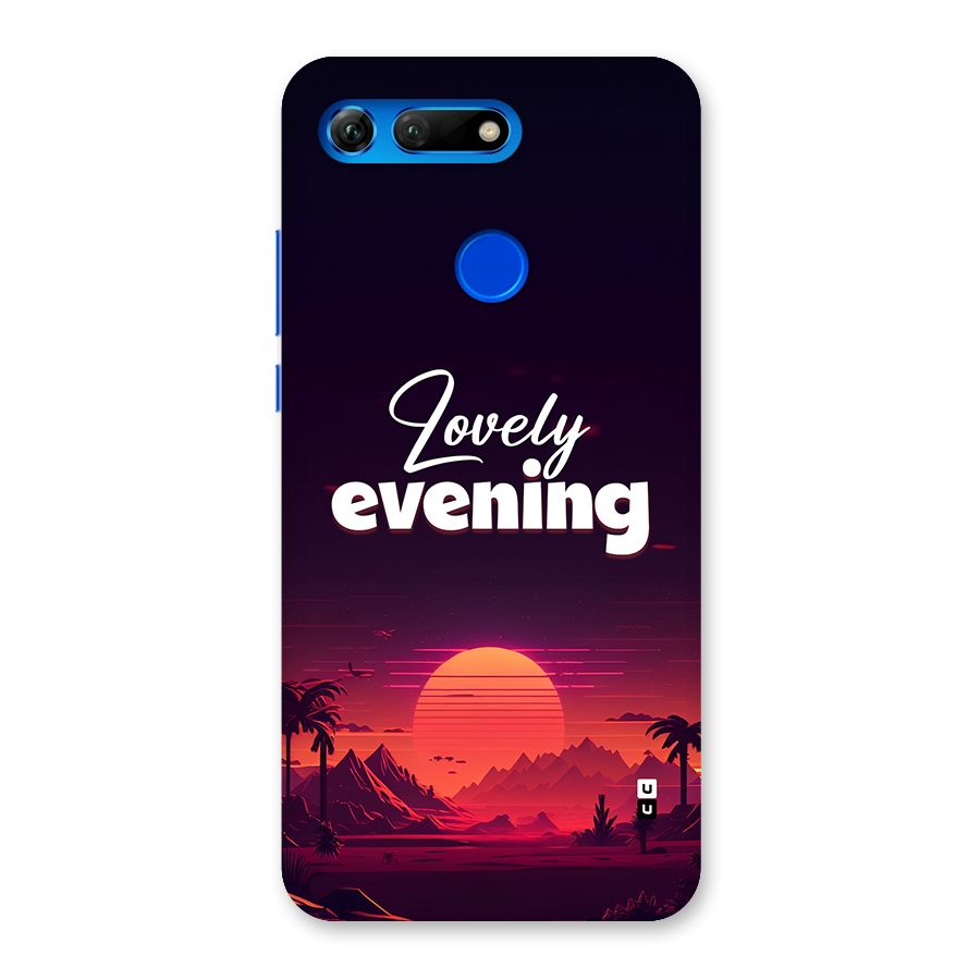 Lovely Evening Back Case for Honor View 20