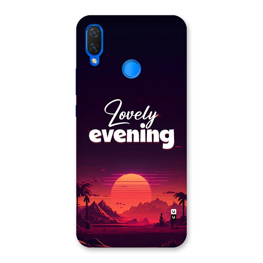 Lovely Evening Back Case for Huawei P Smart Plus