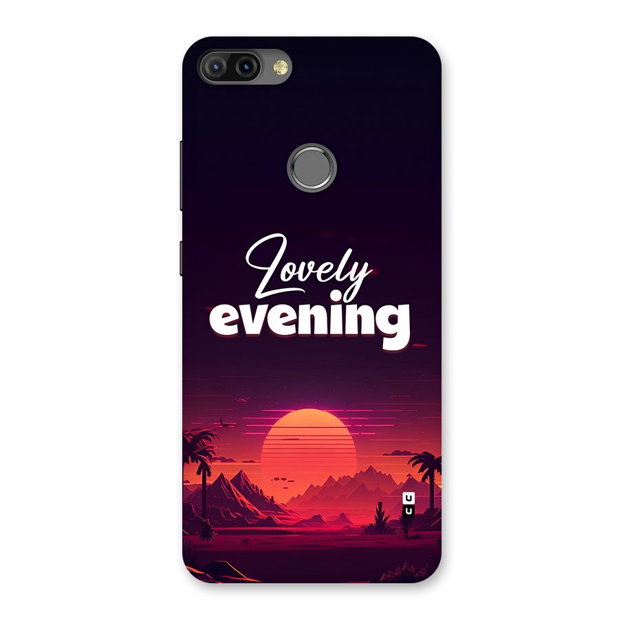 Lovely Evening Back Case for Infinix Hot 6 Pro