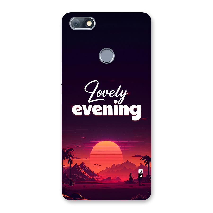 Lovely Evening Back Case for Infinix Note 5