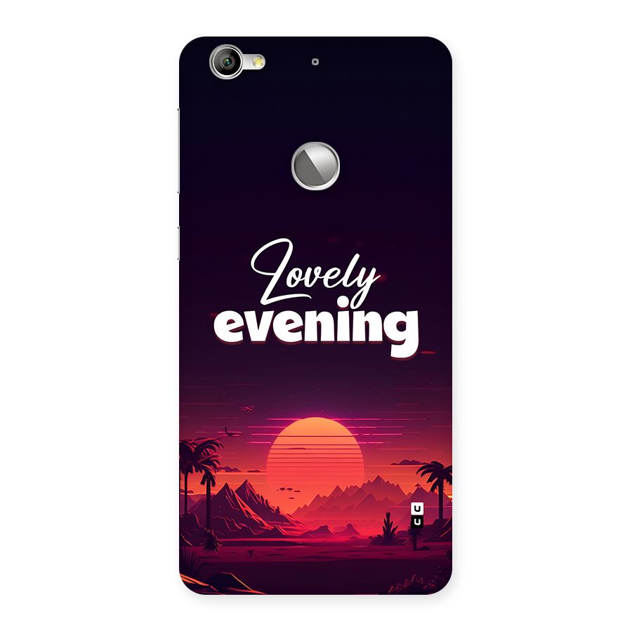 Lovely Evening Back Case for Le 1S