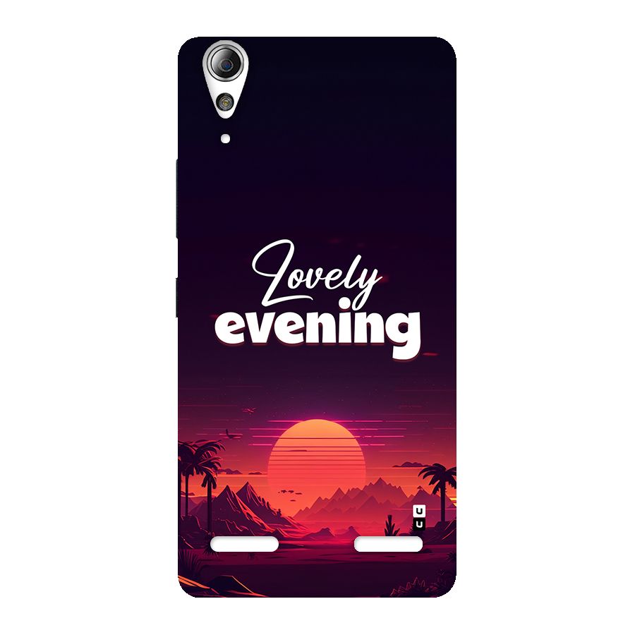 Lovely Evening Back Case for Lenovo A6000