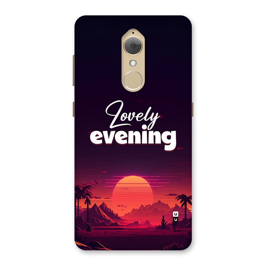 Lovely Evening Back Case for Lenovo K8