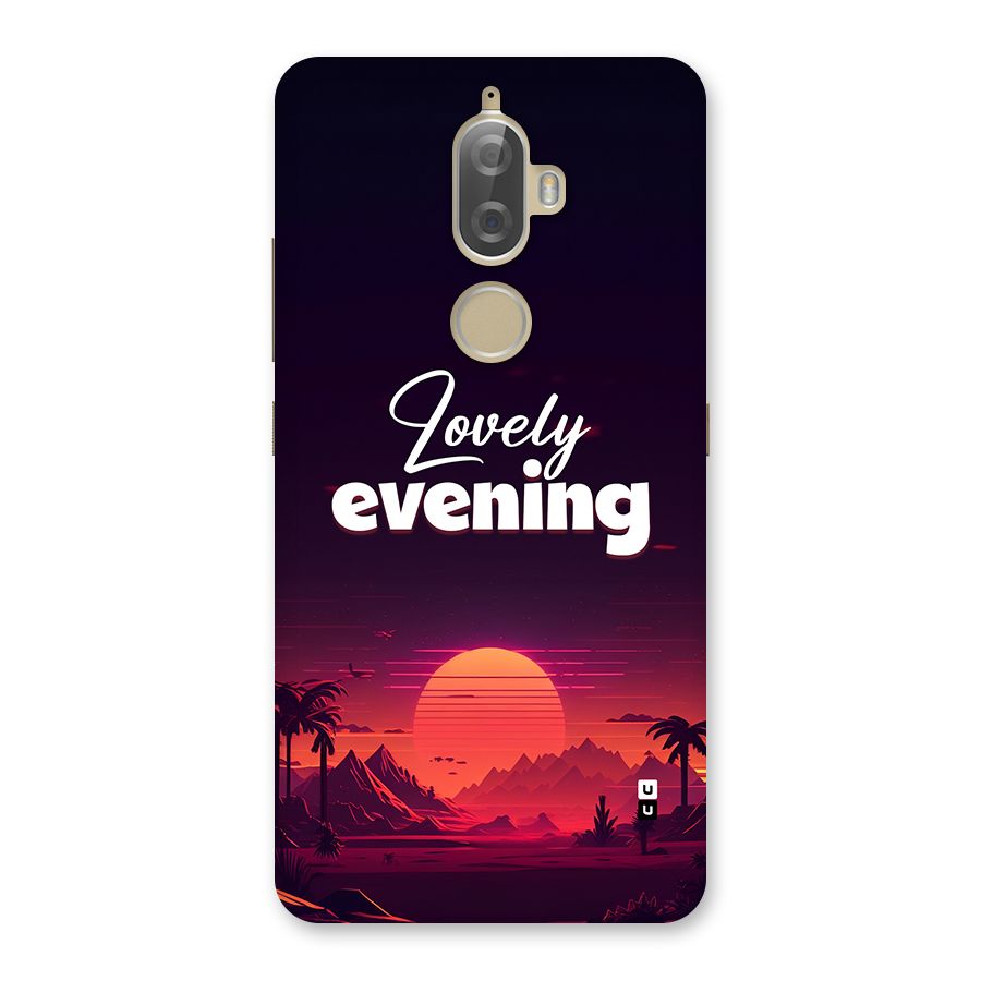 Lovely Evening Back Case for Lenovo K8 Plus