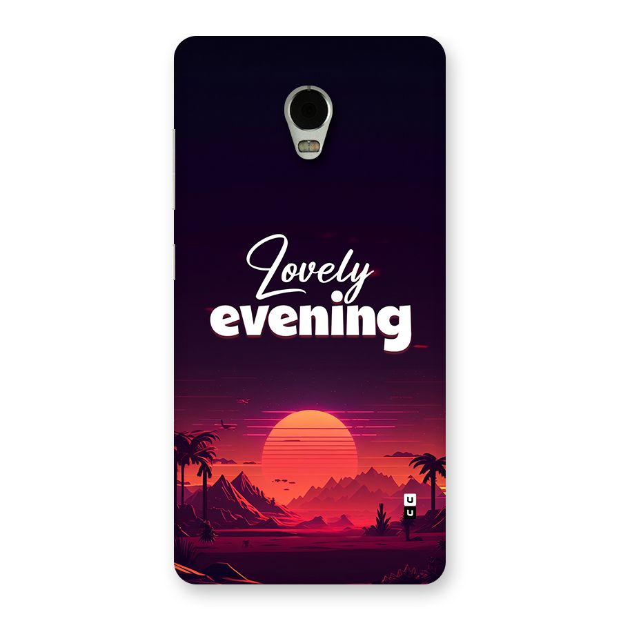 Lovely Evening Back Case for Lenovo Vibe P1