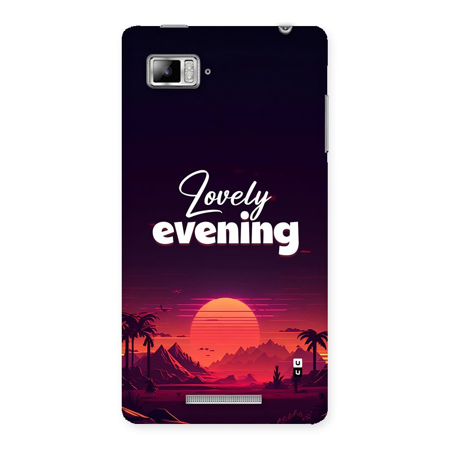 Lovely Evening Back Case for Lenovo Vibe Z K910
