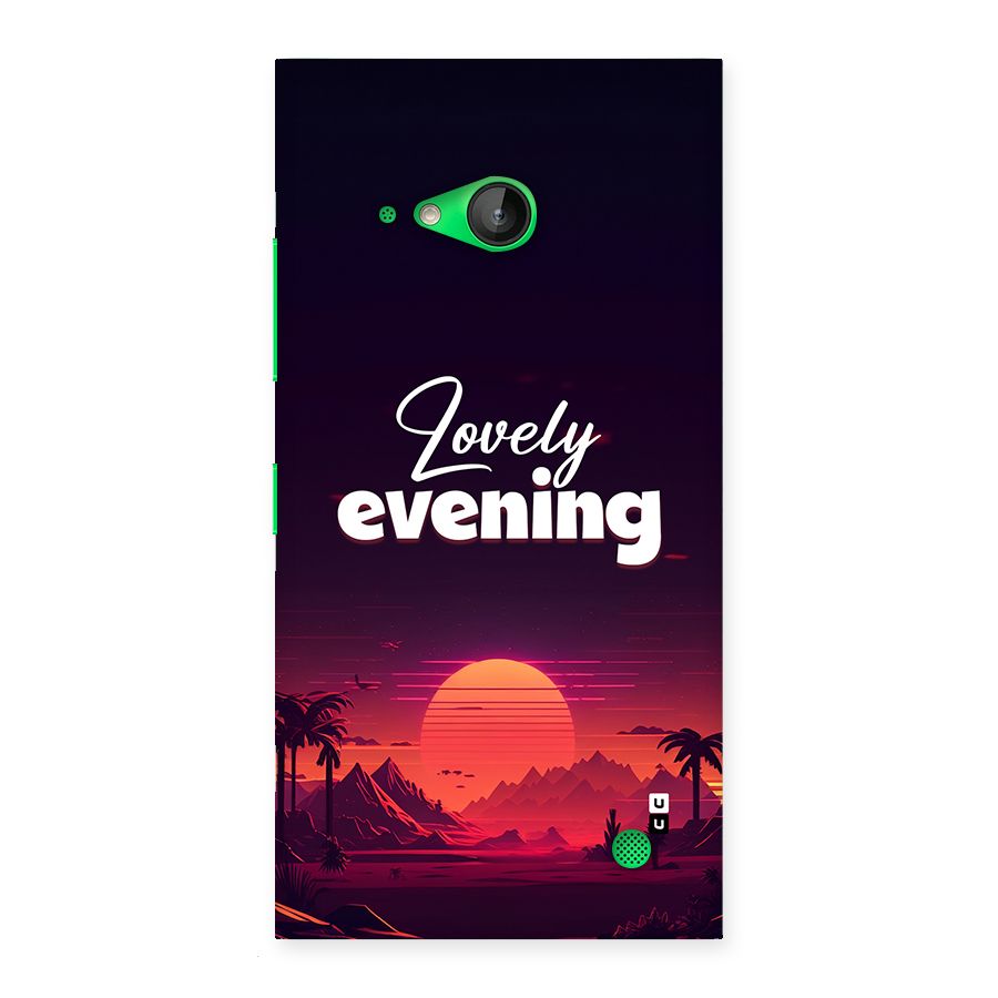 Lovely Evening Back Case for Lumia 730