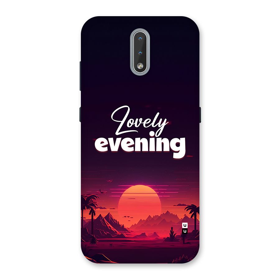 Lovely Evening Back Case for Nokia 2.3
