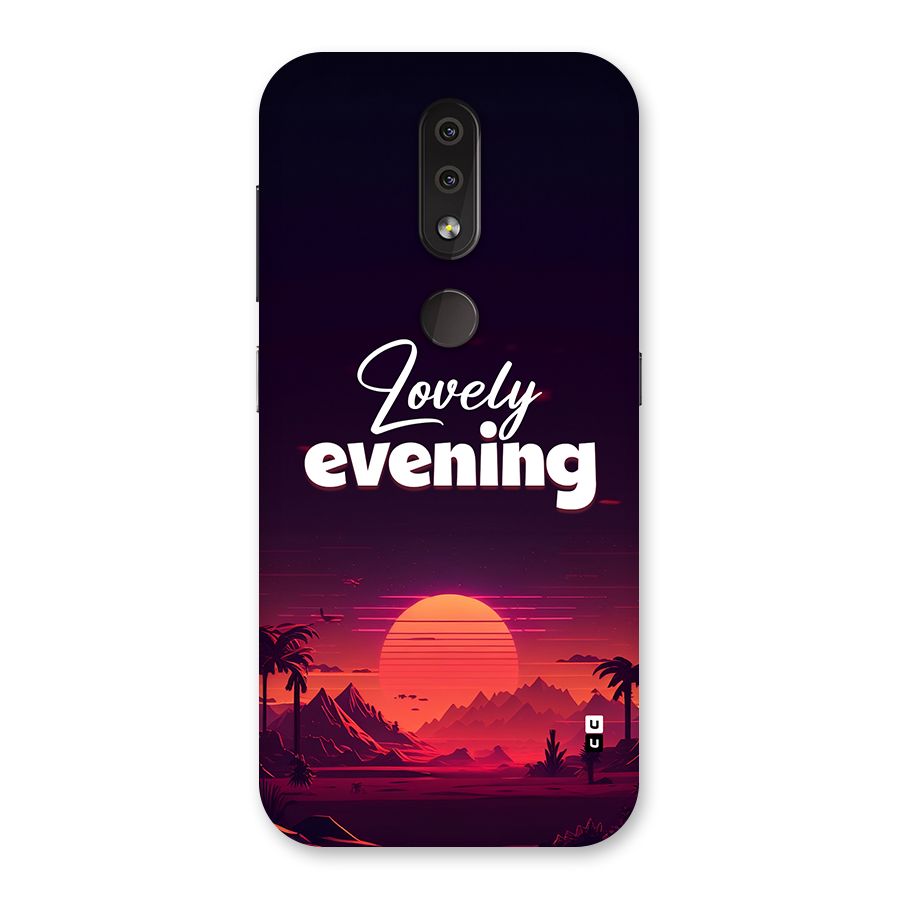 Lovely Evening Back Case for Nokia 4.2