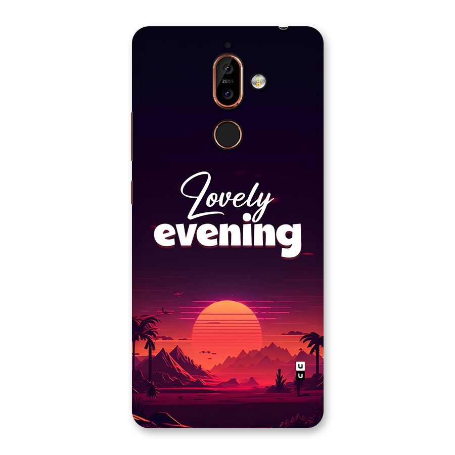 Lovely Evening Back Case for Nokia 7 Plus