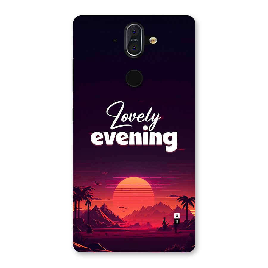Lovely Evening Back Case for Nokia 8 Sirocco