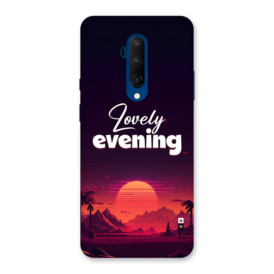 Lovely Evening Back Case for OnePlus 7T Pro
