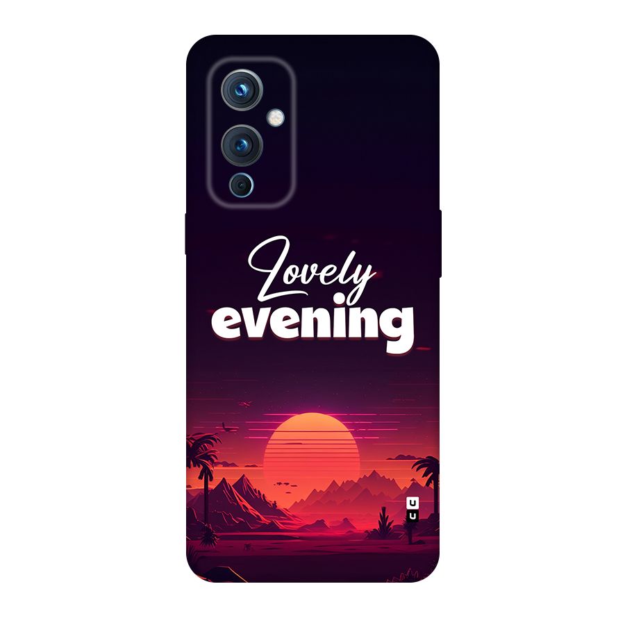 Lovely Evening Back Case for OnePlus 9