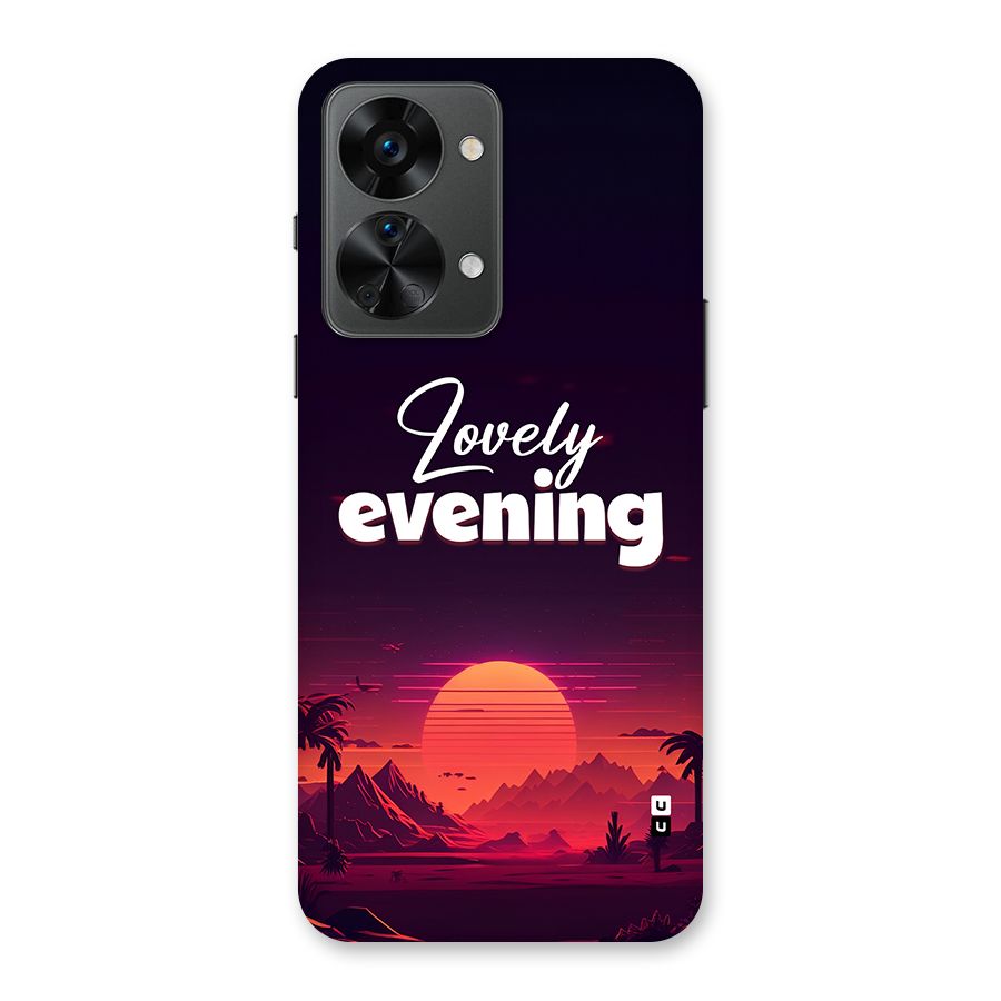Lovely Evening Back Case for OnePlus Nord 2T