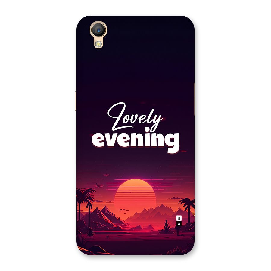Lovely Evening Back Case for Oppo A37
