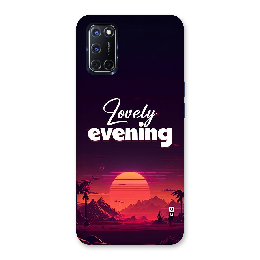 Lovely Evening Back Case for Oppo A52