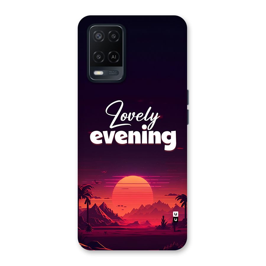 Lovely Evening Back Case for Oppo A54