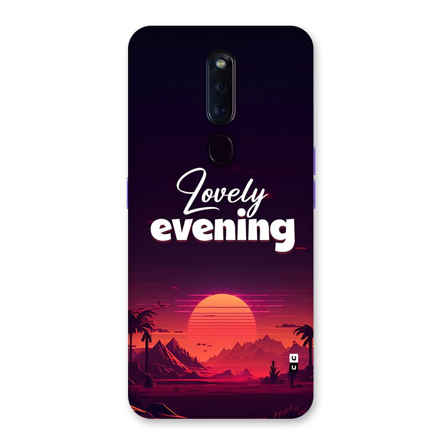 Lovely Evening Back Case for Oppo F11 Pro