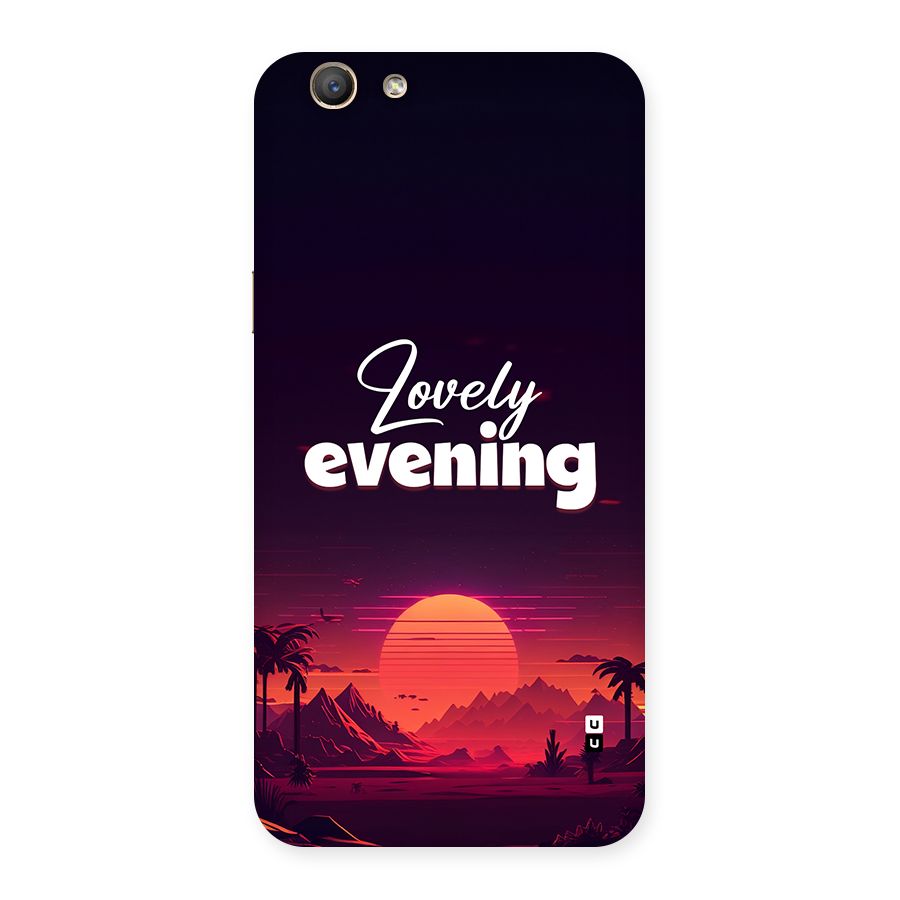 Lovely Evening Back Case for Oppo F1s