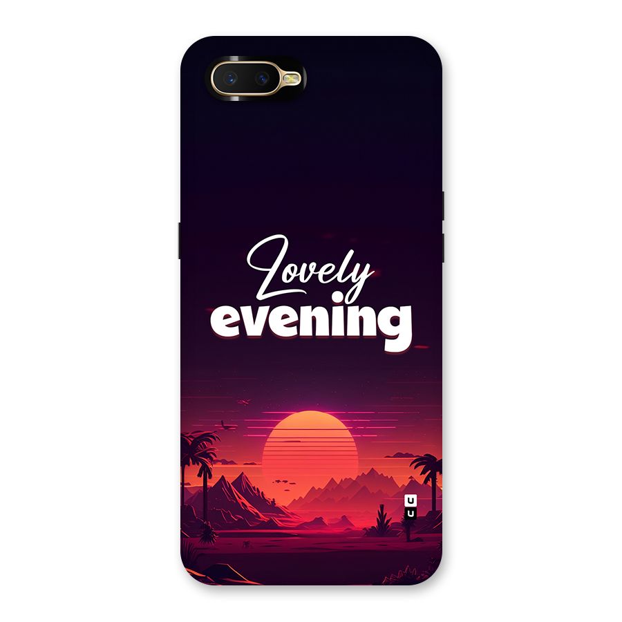 Lovely Evening Back Case for Oppo K1